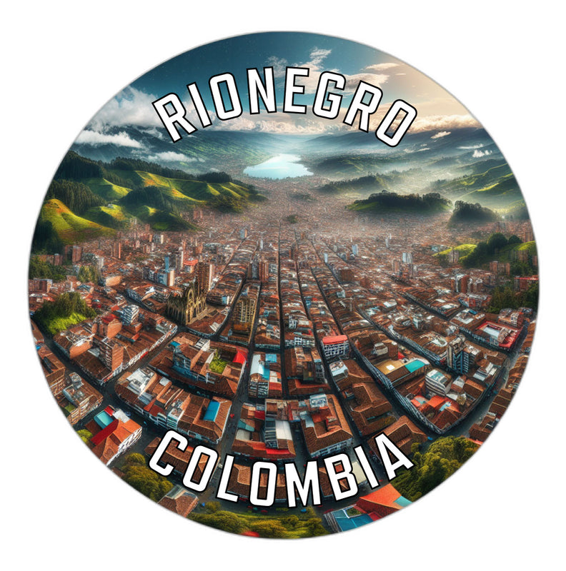 Rionegro Colombia Souvenir Die Cut Flat Magnet 6-Inch