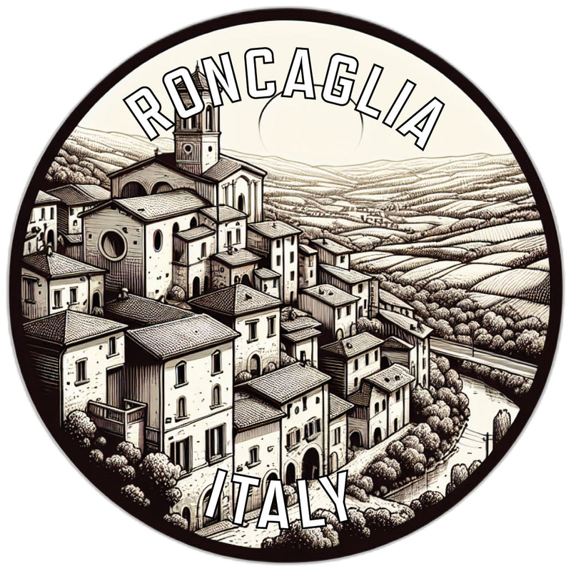 Roncaglia Italy Souvenir Vinyl Decal Sticker 3-Inch