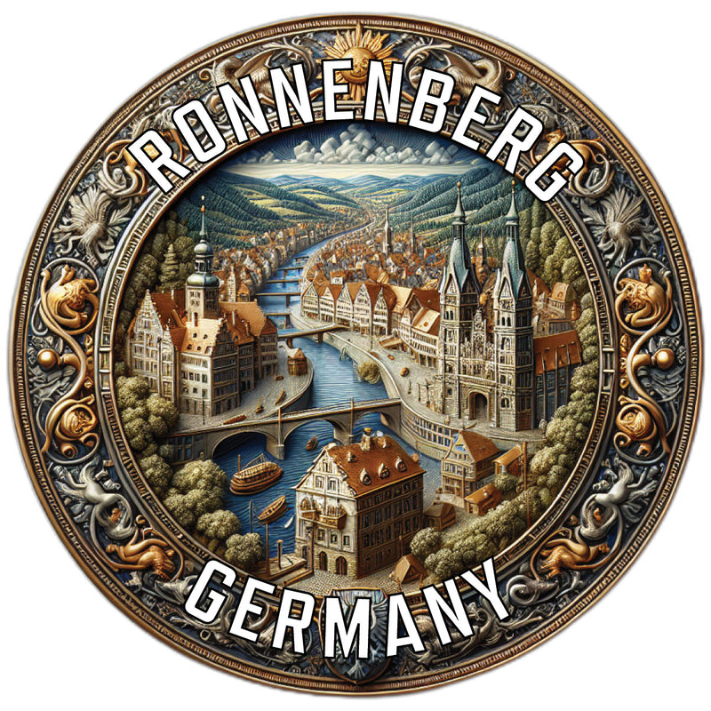 Ronnenberg Germany Souvenir Vinyl Decal Sticker 6-Inch