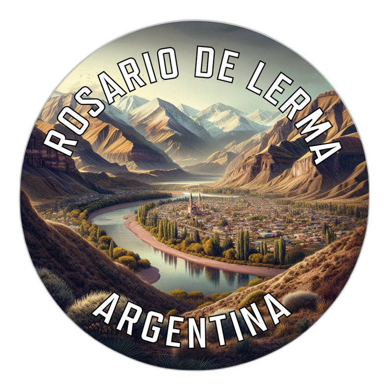 Rosario de Lerma Argentina Souvenir Die Cut Flat Magnet 6-Inch