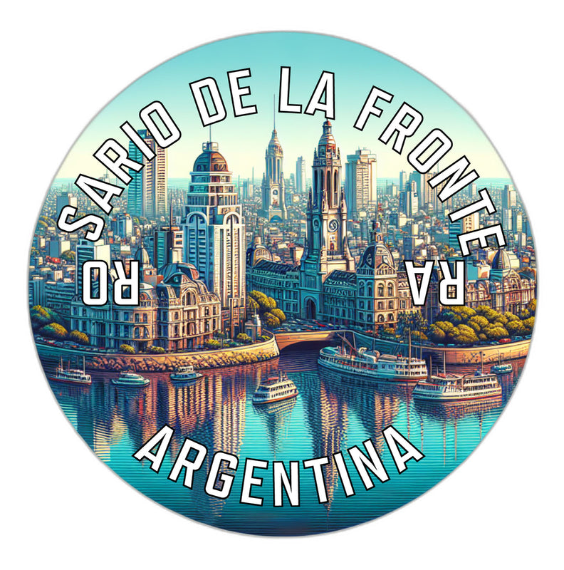 Rosario de la Frontera Argentina Souvenir Die Cut Flat Magnet 2-Inch