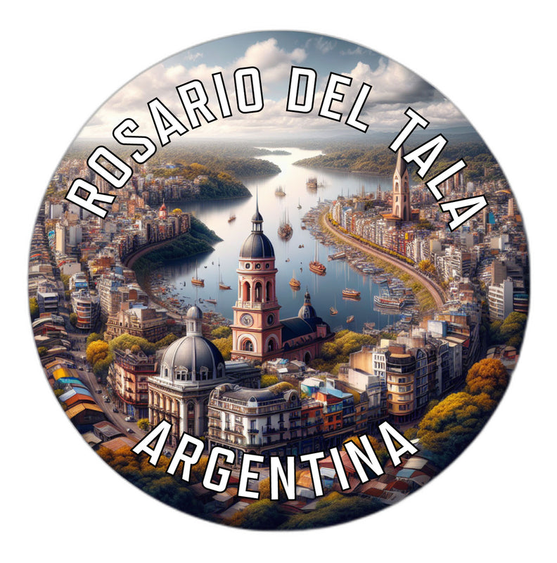 Rosario del Tala Argentina Souvenir Die Cut Flat Magnet 2-Inch
