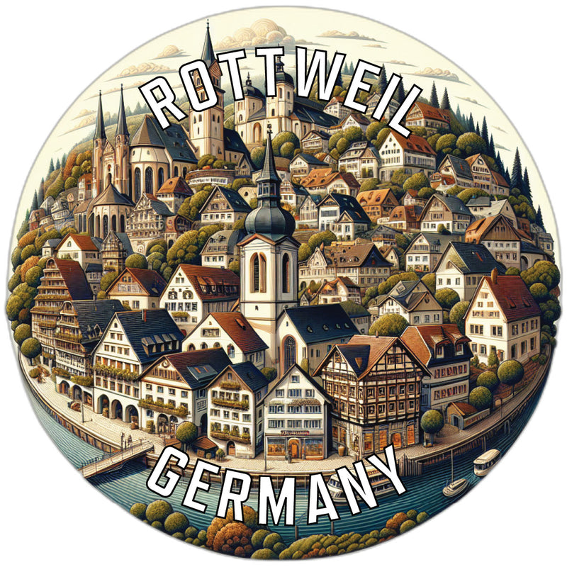 Rottweil Germany Souvenir Vinyl Decal Sticker 2-Inch