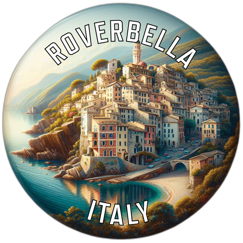 Roverbella Italy Souvenir Die Cut Flat Magnet 2-Inch