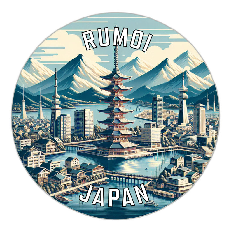Rumoi Japan Souvenir Vinyl Decal Sticker 6-Inch