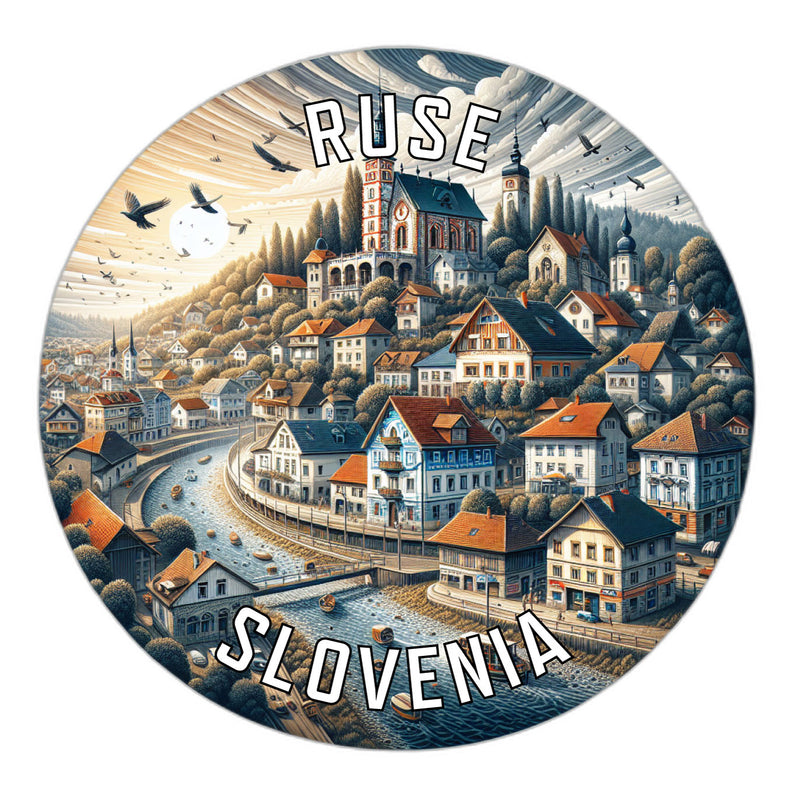 Ruse Slovenia Souvenir Vinyl Decal Sticker 6-Inch