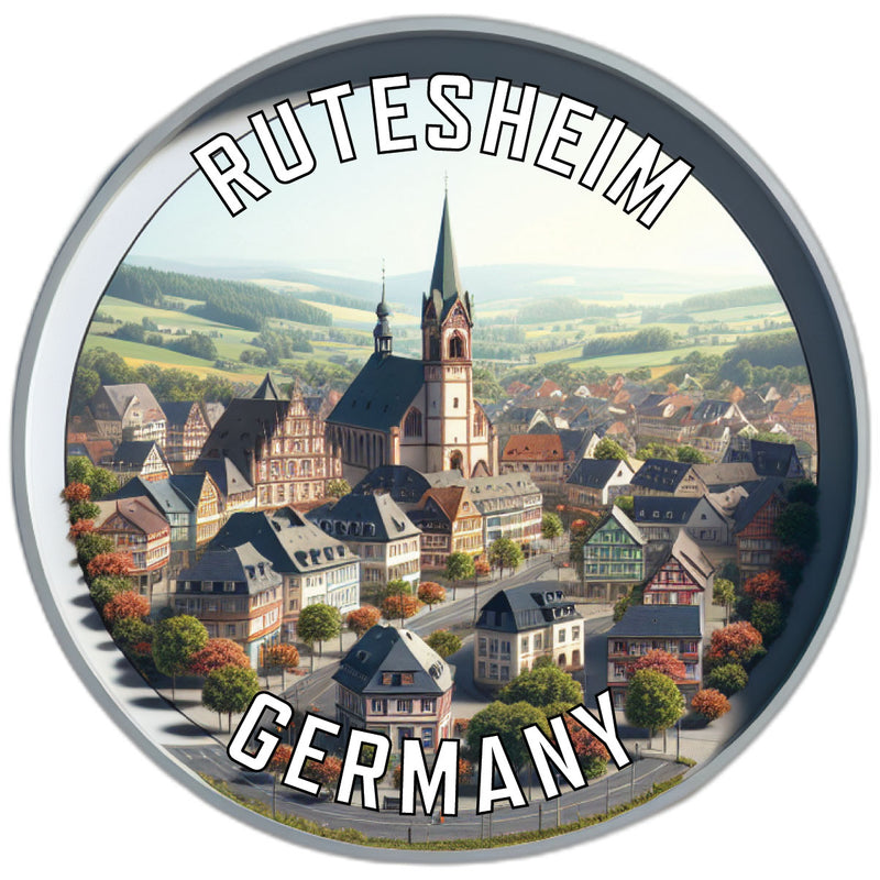 Rutesheim Germany Souvenir Vinyl Decal Sticker 6-Inch