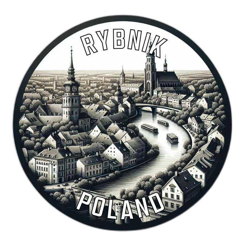 Rybnik Poland Souvenir Vinyl Decal Sticker 2-Inch