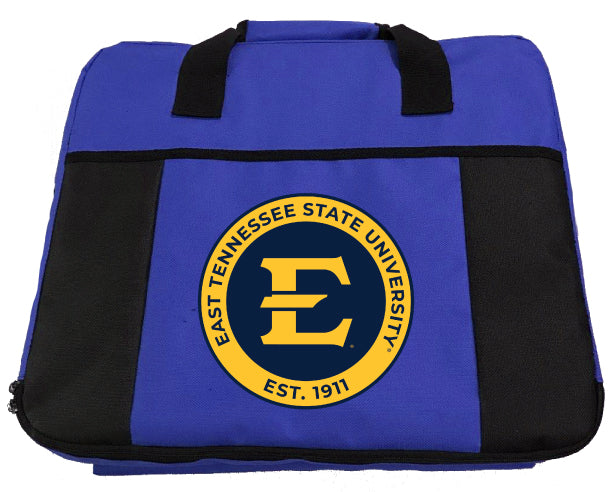 East Tennessee State University Seat Cushion Officially Licensed Collegiate Product Blue