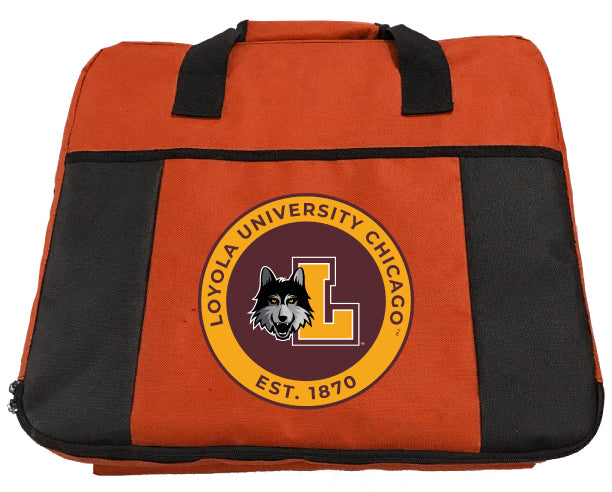 Loyola University Ramblers Seat Cushion Officially Licensed Collegiate Product Orange