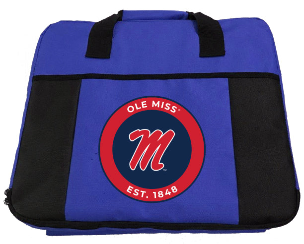Mississippi Rebels "Ole Miss" Seat Cushion Officially Licensed Collegiate Product Blue