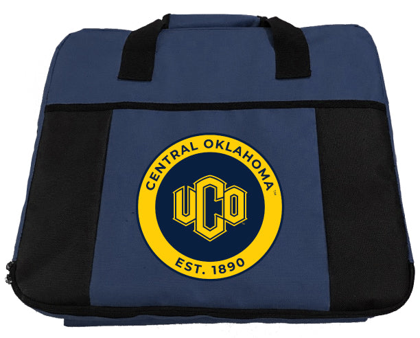 University of Central Oklahoma Bronchos Seat Cushion Officially Licensed Collegiate Product Navy