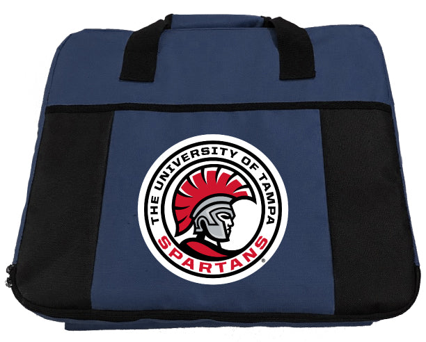 University of Tampa Spartans Seat Cushion Officially Licensed Collegiate Product Navy