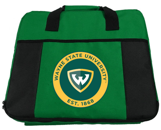 Wayne State Seat Cushion Officially Licensed Collegiate Product Green