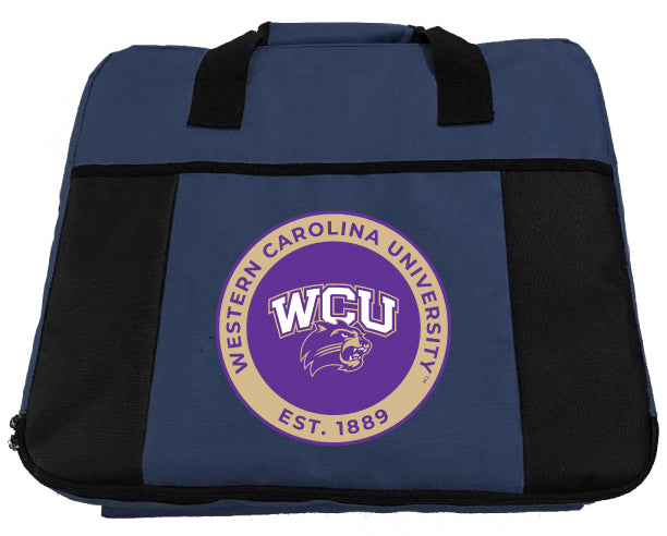 Western Carolina University Seat Cushion Officially Licensed Collegiate Product Navy