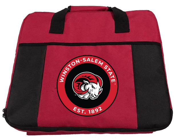 Winston-Salem State Seat Cushion Officially Licensed Collegiate Product Red