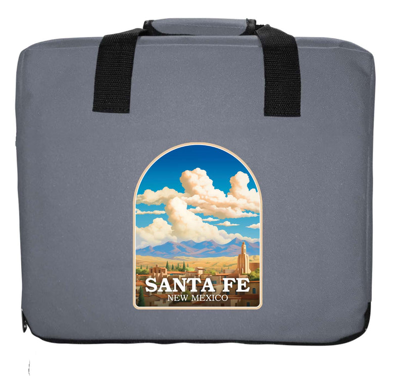 Santa Fe New Mexico Design A Souvenir Destination Seat Cushion