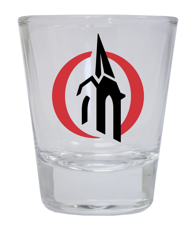 Otterbein University 2 Ounce Shot Glass Round Clear Officially Licensed Collegiate Product Single