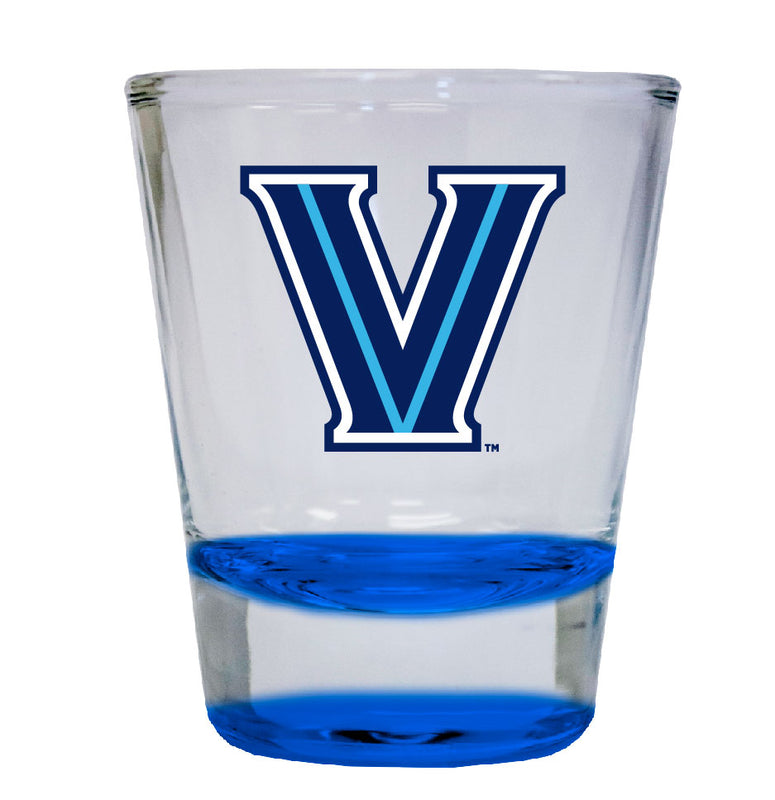 Villanova Wildcats 2 Ounce Shot Glass Round Blue Officially Licensed Collegiate Product Single