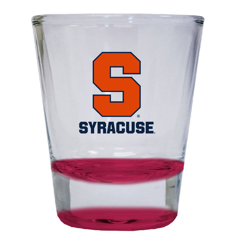 Syracuse Orange NCAA Legacy Edition 2oz Round Base Shot Glass Red