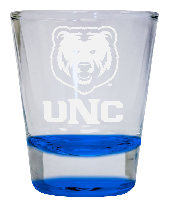 Northern Colorado Bears 2 oz Engraved Shot Glass Round Officially Licensed Collegiate Porduct