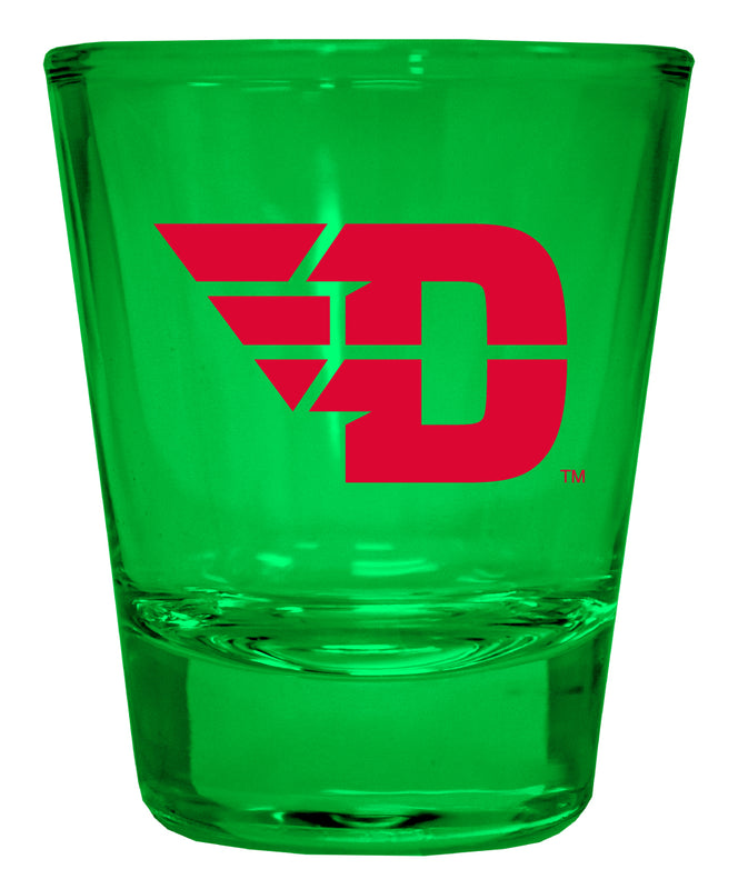 Dayton Flyers Full Color 2oz Shot Glass Officially Licensed Collegiate Product