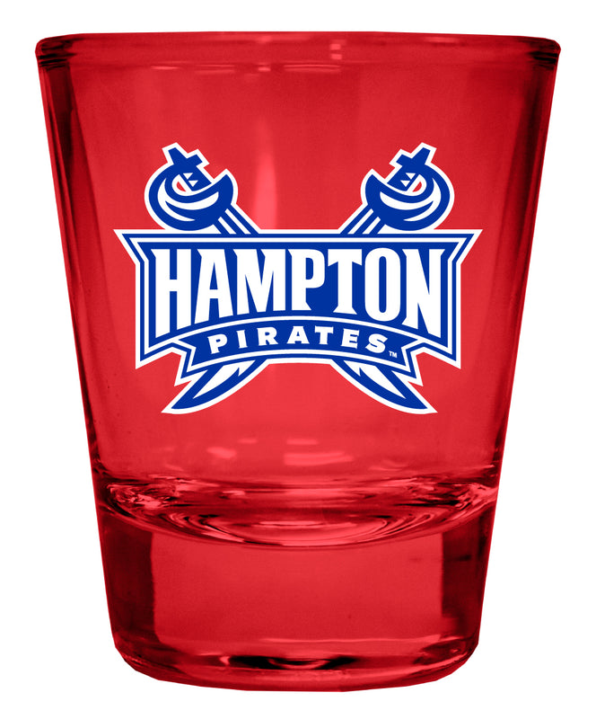 Hampton University Full Color 2oz Shot Glass Officially Licensed Collegiate Product