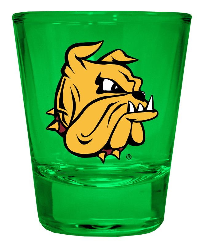 Minnesota Duluth Bulldogs Full Color 2oz Shot Glass Officially Licensed Collegiate Product