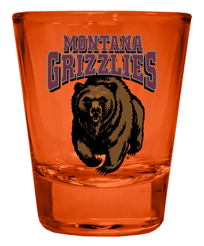 Montana University Full Color 2oz Shot Glass Officially Licensed Collegiate Product