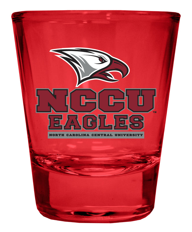 North Carolina Central Eagles Full Color 2oz Shot Glass Officially Licensed Collegiate Product