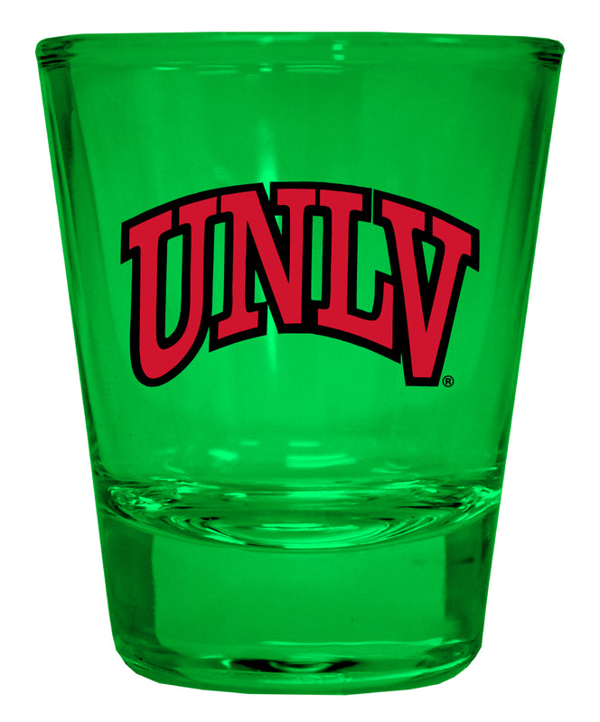UNLV Rebels Full Color 2oz Shot Glass Officially Licensed Collegiate Product