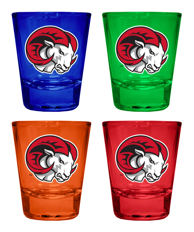Winston-Salem State Full Color 2oz Shot Glass Officially Licensed Collegiate Product