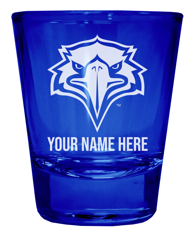 Morehead State University Officially Licensed Personalized Engraved Full Color 2 oz Shot Glass Blue