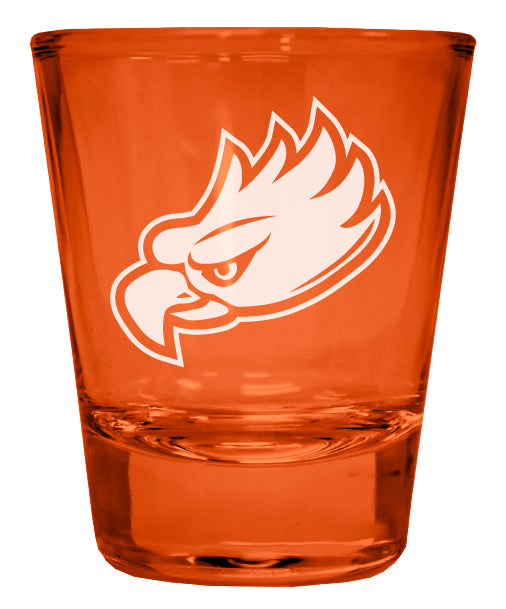 Florida Gulf Coast Eagles Engraved Full Color 2oz Shot Glass Officially Licensed Collegiate Product