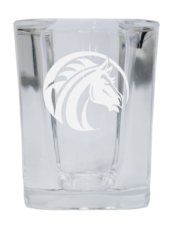 Fayetteville State University NCAA Collector's Edition 2oz Square Shot Glass - Laser Etched Logo