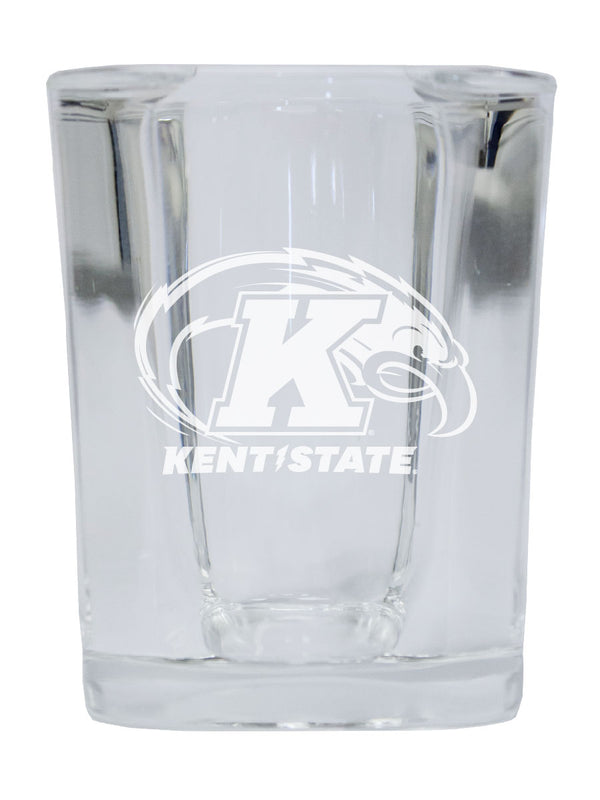 Kent State University 2 Ounce Shot Glass Square Officially Licensed Collegiate Product