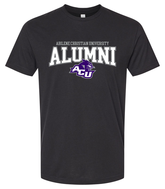 Abilene Christian University Officially Licensed Unisex Cotton T-Shirt – Large Front Alumni Design