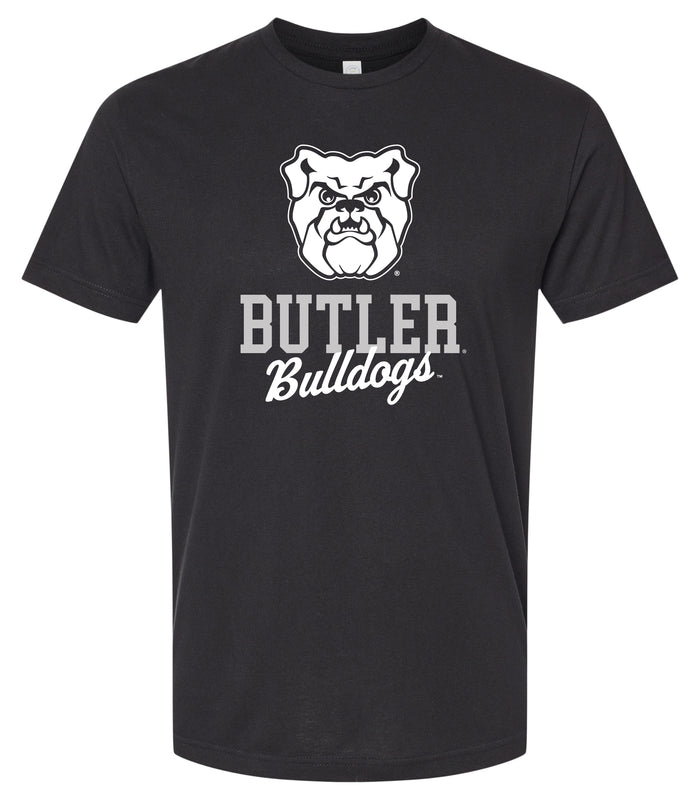 Butler Bulldogs Officially Licensed Unisex Cotton T-Shirt – Large Front ScriptDesign