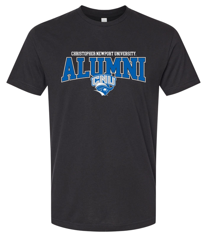 Christopher Newport Captains Officially Licensed Unisex Cotton T-Shirt – Large Front AlumniDesign