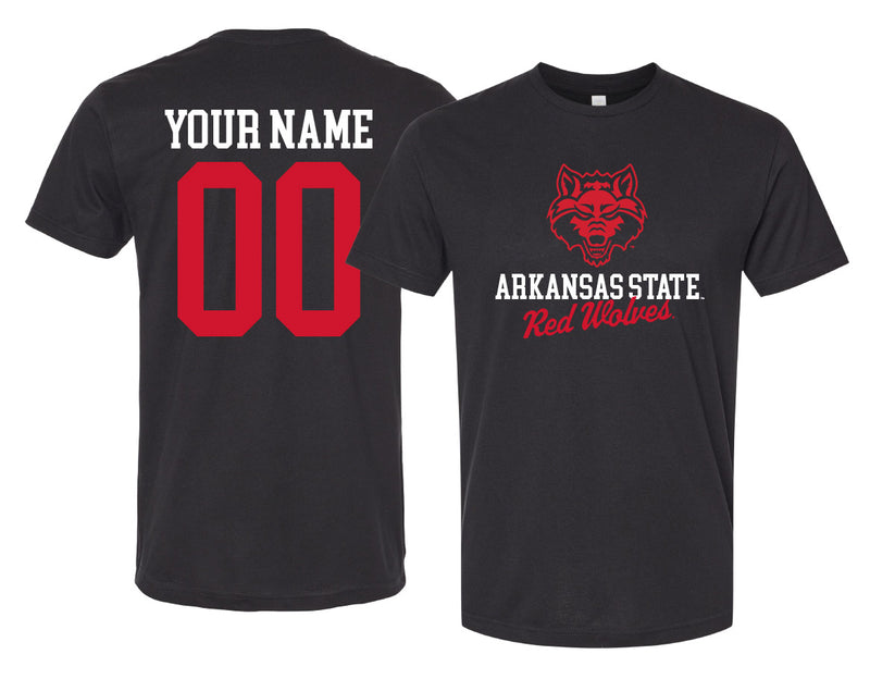 Arkansas State Officially Licensed Custom Unisex T-Shirt – Collegiate Script Front Design
