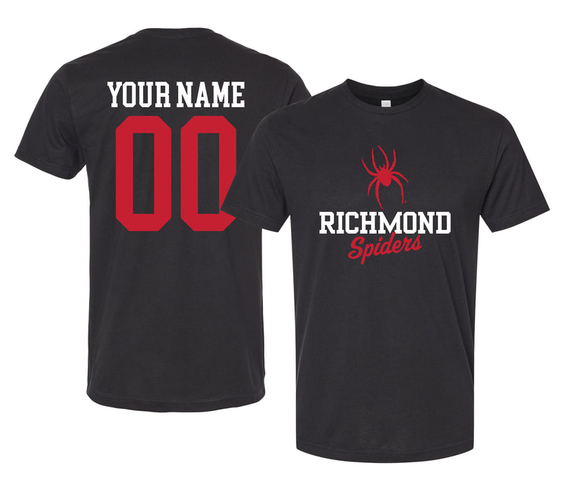 Richmond Spiders Officially Licensed Custom Unisex T-Shirt – Collegiate Script Front Design