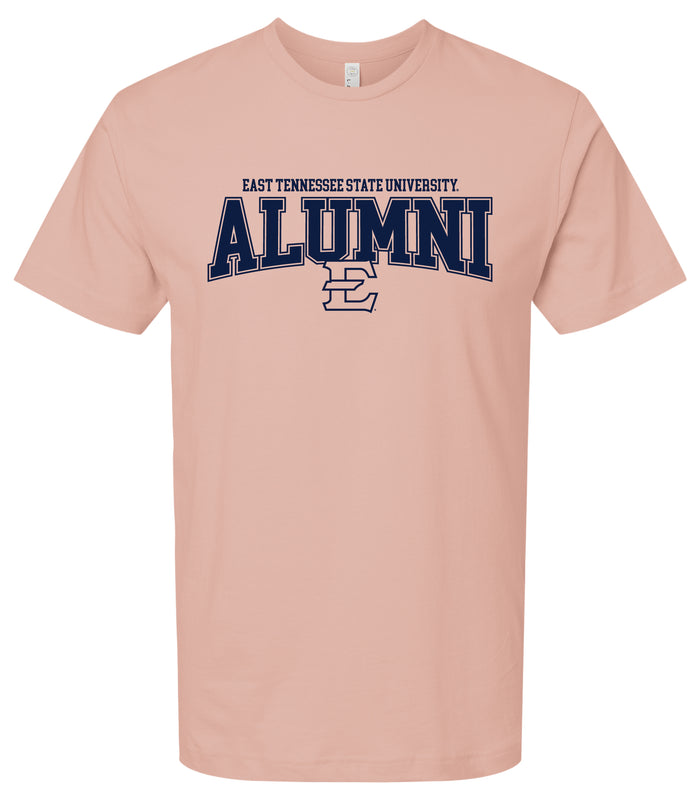 East Tennessee State University Officially Licensed Unisex Cotton T-Shirt – Large Front AlumniDesign