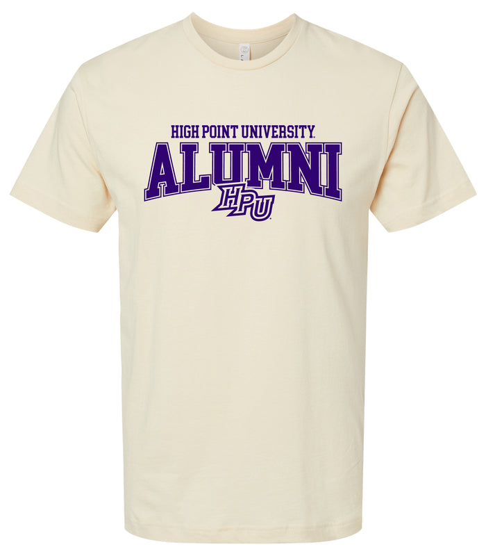 High Point University Officially Licensed Unisex Cotton T-Shirt – Large Front Alumni Design