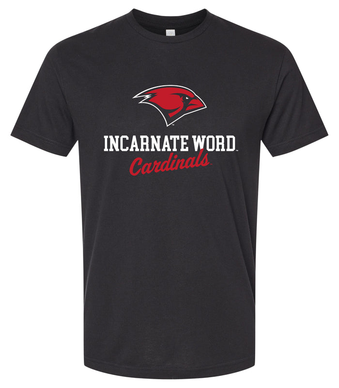Incarnate Word Cardinals Officially Licensed Unisex Cotton T-Shirt – Large Front Script Design