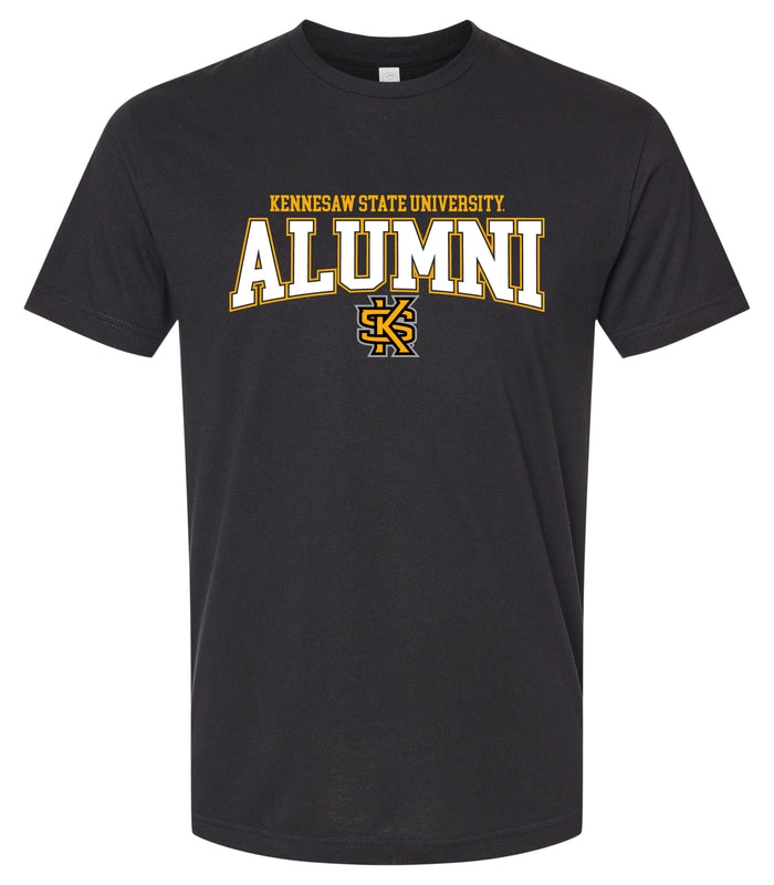 Kennesaw State University Officially Licensed Unisex Cotton T-Shirt – Large Front Alumni Design
