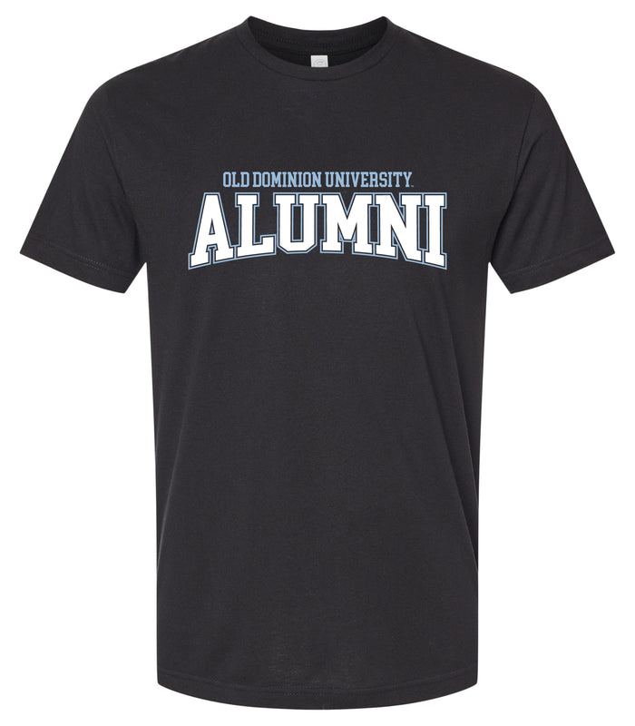 Old Dominion Monarchs Officially Licensed Unisex Cotton T-Shirt – Large Front Alumni Design XS
