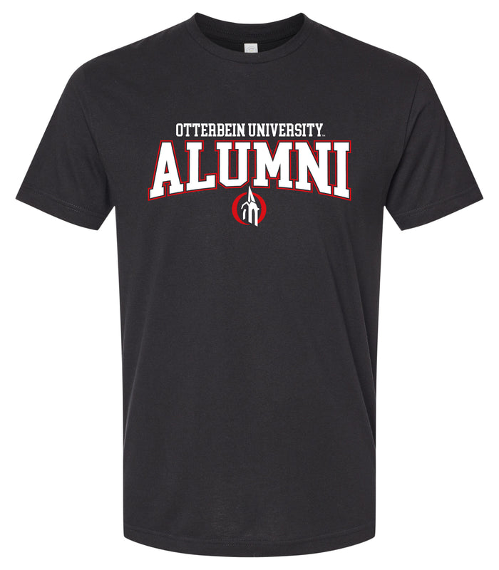 Otterbein University Officially Licensed Unisex Cotton T-Shirt – Large Front Alumni Design XS