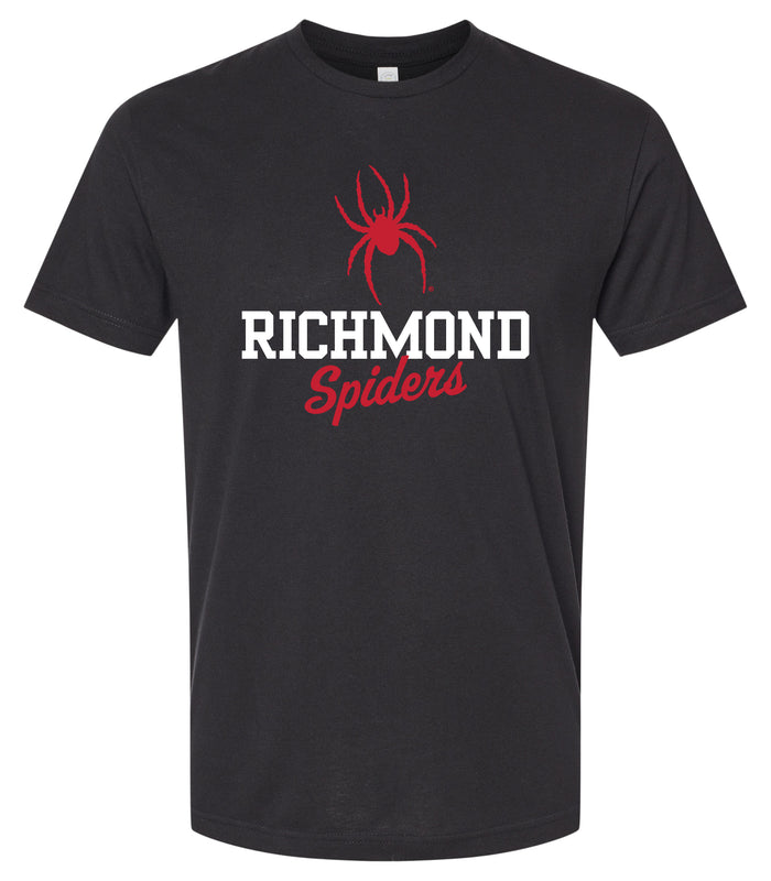 Richmond Spiders Officially Licensed Unisex Cotton T-Shirt – Large Front Script Design XS