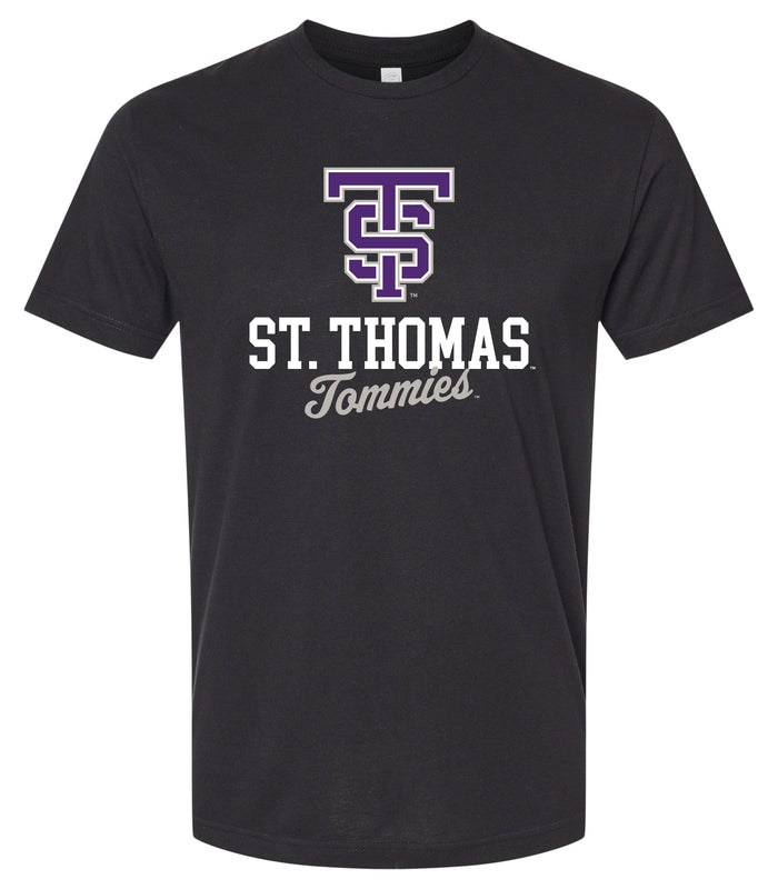 University of St. Thomas Officially Licensed Unisex Cotton T-Shirt – Large Front Script Design XS