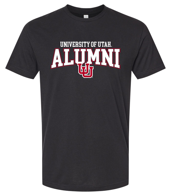 Utah Utes Officially Licensed Unisex Cotton T-Shirt – Large Front Alumni Design